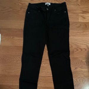 Paige black skinny jeans